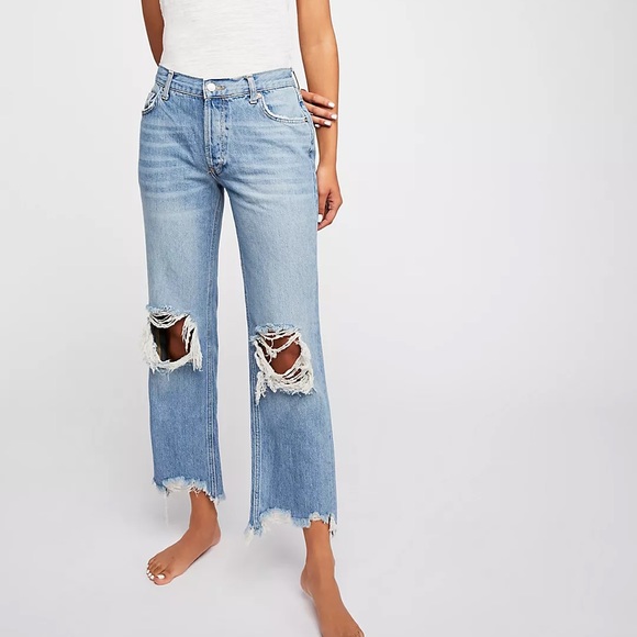 Free People Denim - Free People Maggie Straight Jean